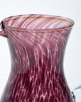 Burgundy Murano Jug