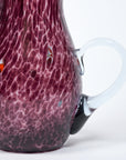 Burgundy Murano Jug