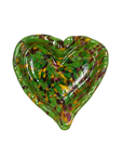 Heart Glass Trinket Dish