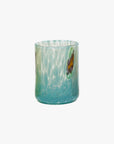 murano blue shot glass