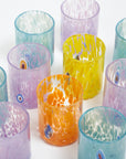 handmade murano glass shot glasses