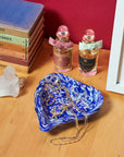 Heart Glass Trinket Dish