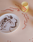 Fasano Face Dinner Plate