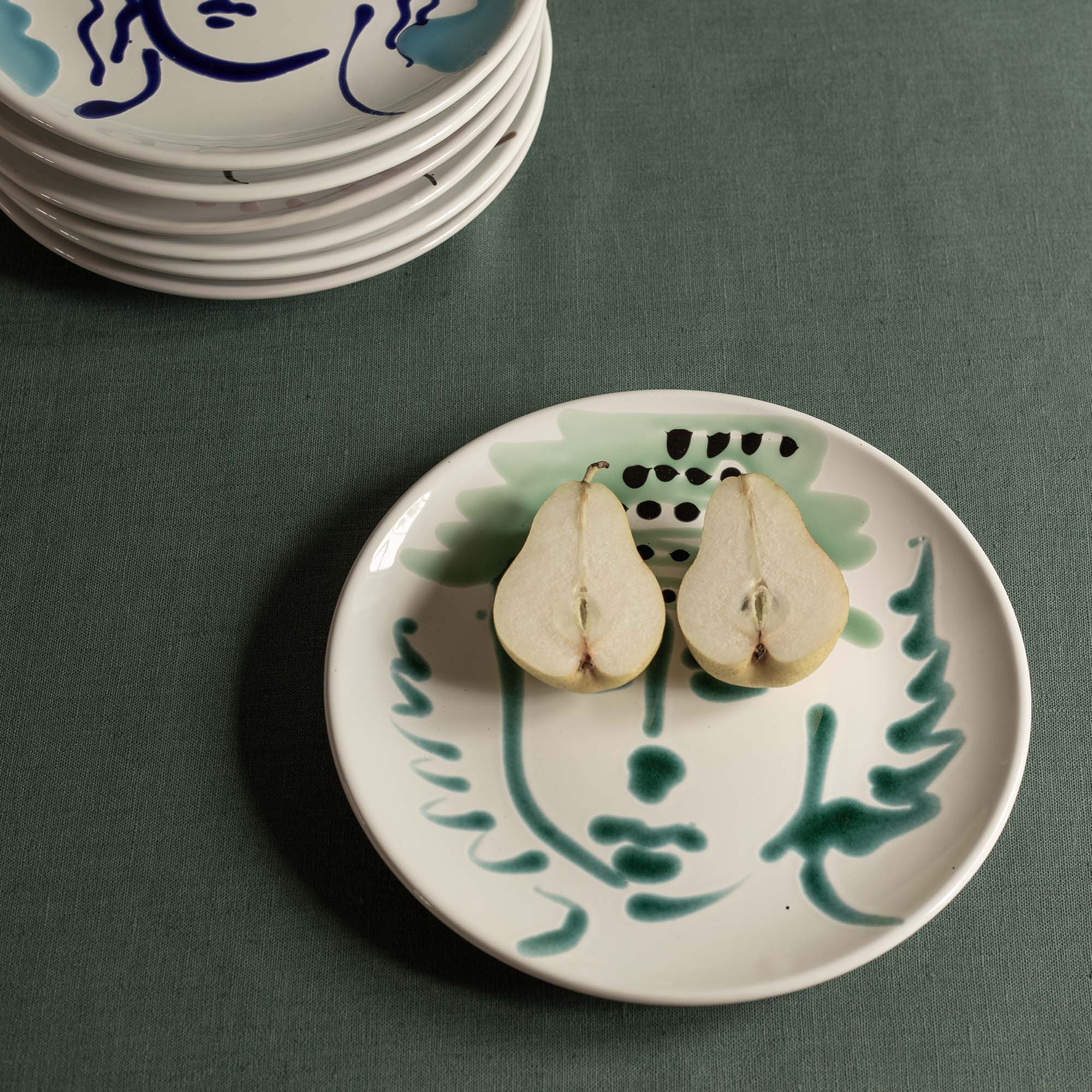 Fasano Face Dinner Plate
