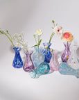 Blue Bud Vases