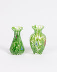 Green Bud Vases