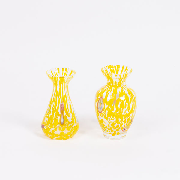 Yellow Bud Vases