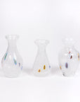 White Bud Vases