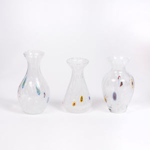 White Bud Vases