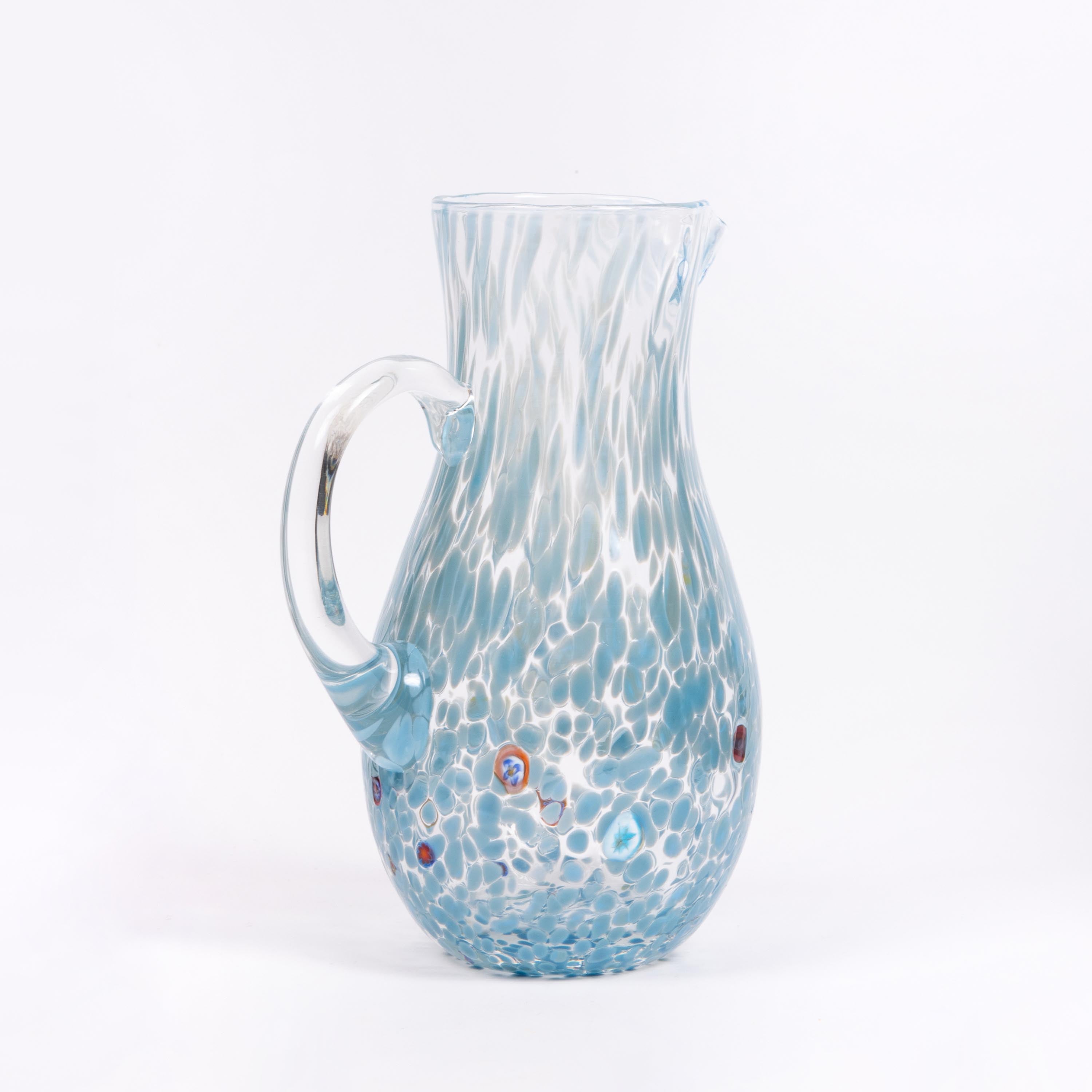 Azzurro Murano Jug