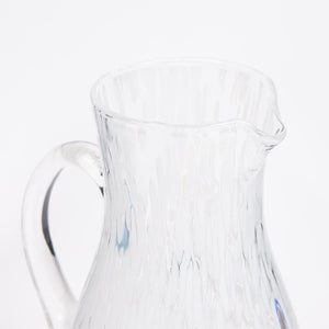 White Murano Jug