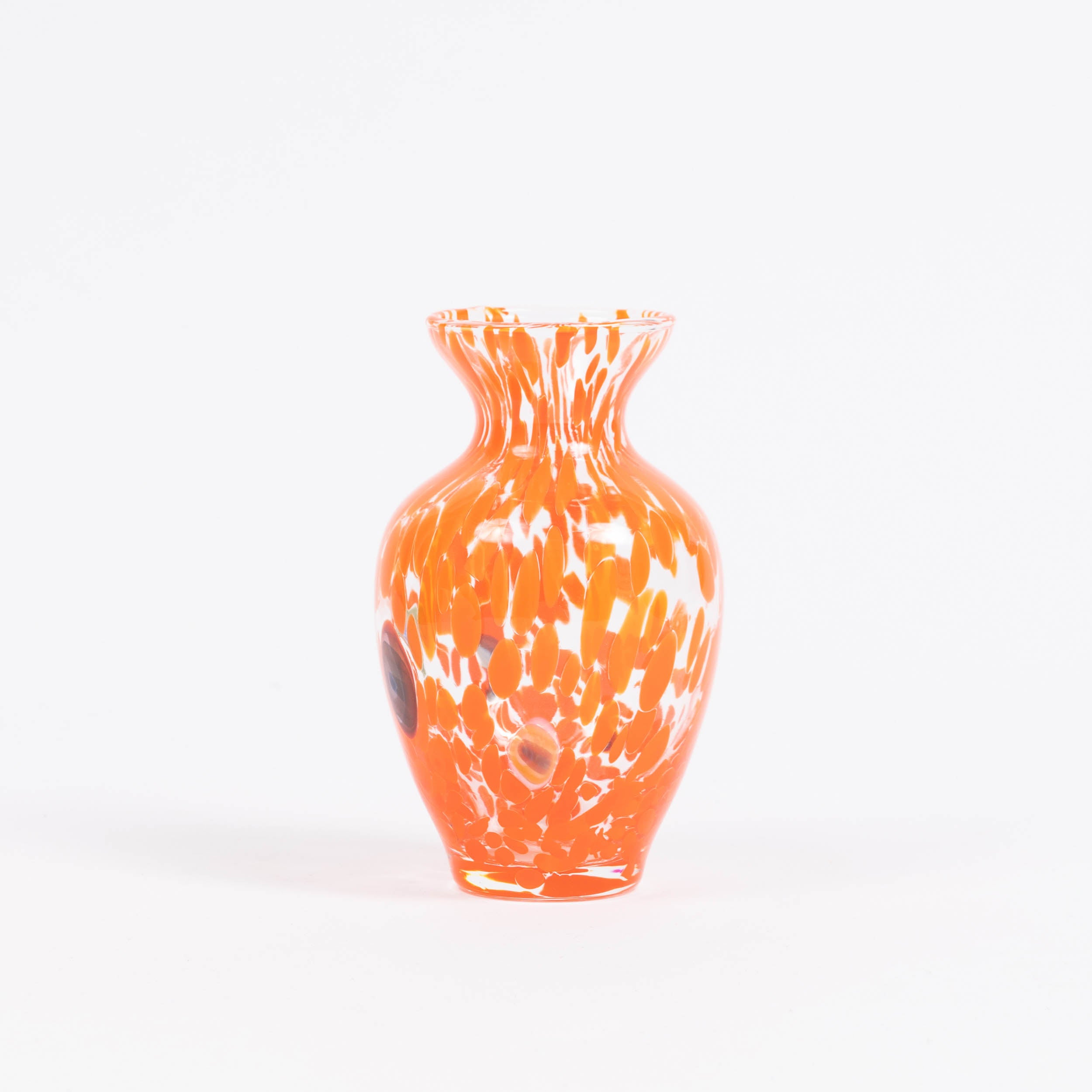 Orange Bud Vases