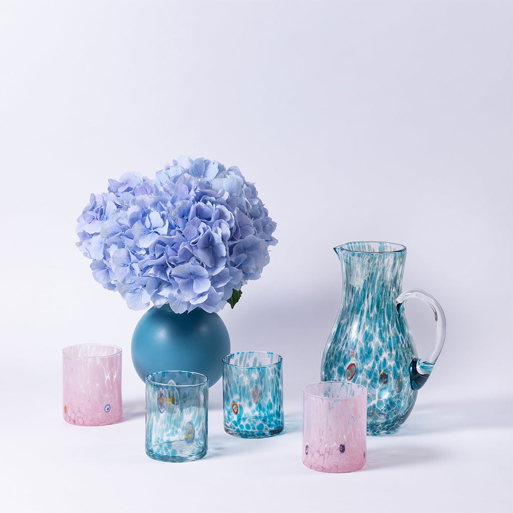 Aquamare Murano Jug
