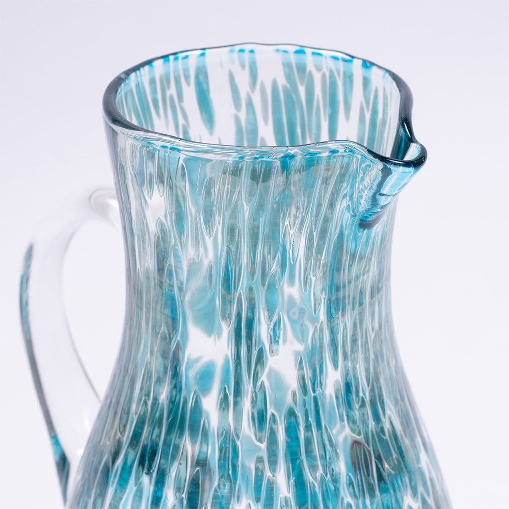Aquamare Murano Jug