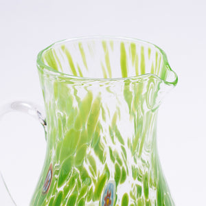 Green Murano Jug