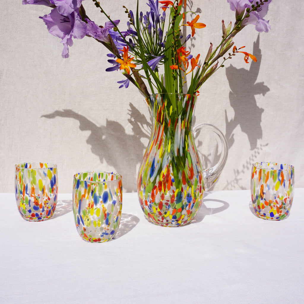 Multicolour Murano Jug