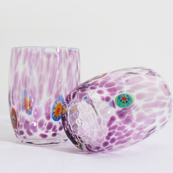 Set of Four Murano Tumblers