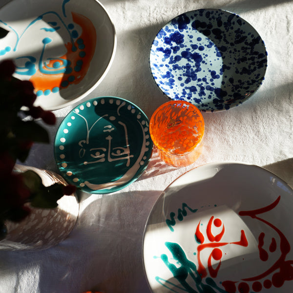 Fasano Face Dinner Plate