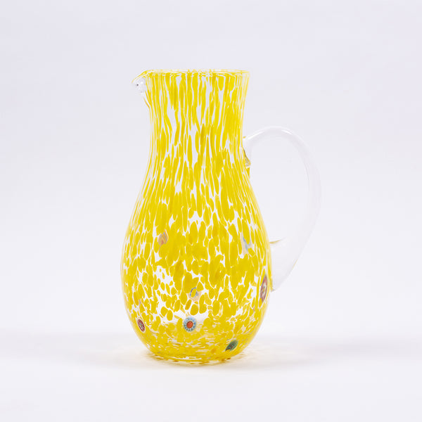 Yellow Murano Jug