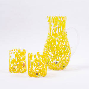 Yellow Murano Jug